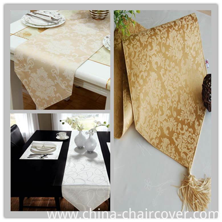 Jacquard Fabric Table Runner St1803